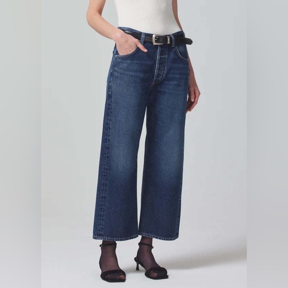 Citizens Of Humanity Dark Blue Flare Jeans - Picture 2 of 9